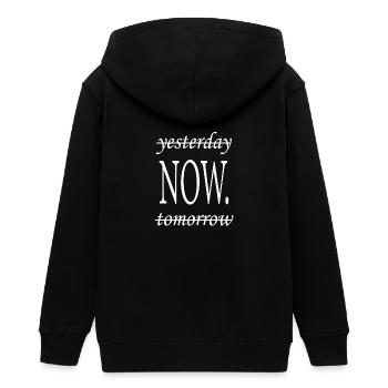 Sprüche - Teenager Organic Kapuzenjacke Mini Cultivator von Stanley/Stella - Schwarz - Hinten - AI Model Teenager Male light (155cm)