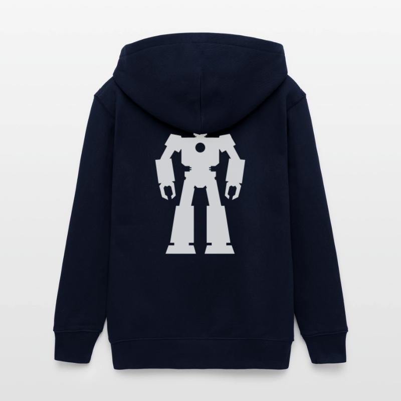 Roboter – KI Technik Sci-Fi Nerd Design Teenager Organic Kapuzenjacke Mini Cultivator von Stanley/Stella