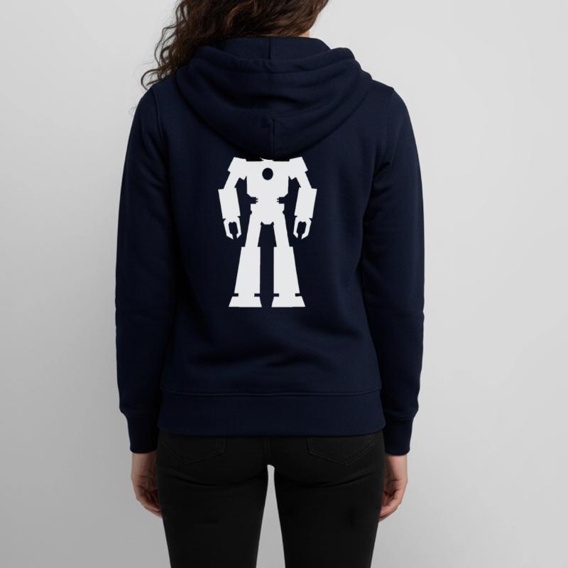 Roboter – KI Technik Sci-Fi Nerd Design Teenager Organic Kapuzenjacke Mini Cultivator von Stanley/Stella