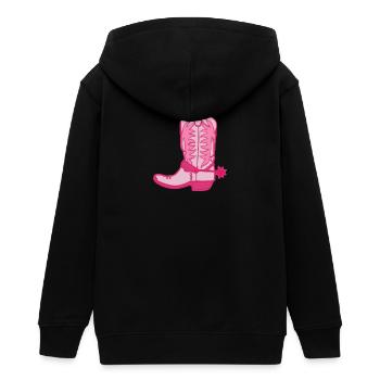 Botte 2 - Veste à capuche ado bio Stanley/Stella - noir - Dos - AI Model Teenager Male light (155cm)