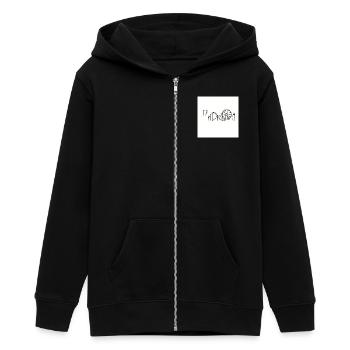 MINGA Volksfest - Teenager Organic Kapuzenjacke Mini Cultivator von Stanley/Stella - Schwarz - Vorne - AI Model Teenager Male light (155cm)