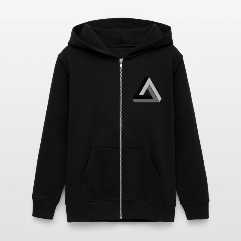 Le triangle impossible Veste à capuche ado bio Stanley/Stella