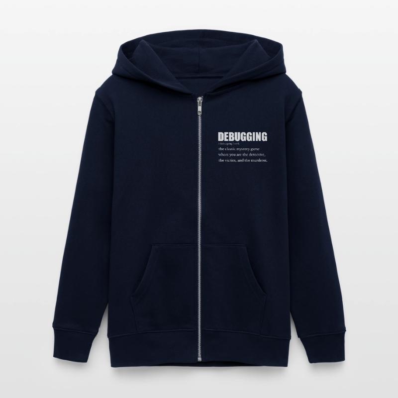 Programmierer Debugging Definition Lustig IT-Entwickler Teenager Organic Kapuzenjacke Mini Cultivator von Stanley/Stella