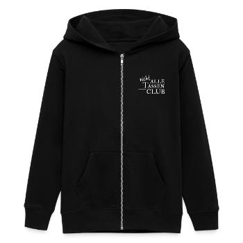Nicht alle Tassen im Schrank Club! - Teenager Organic Kapuzenjacke Mini Cultivator von Stanley/Stella - Schwarz - Vorne - AI Model Teenager Male light (155cm)