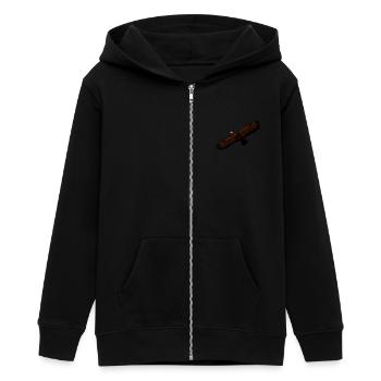 Adler vogel fliegen anmut raubvogel - Teenager Organic Kapuzenjacke Mini Cultivator von Stanley/Stella - Schwarz - Vorne - AI Model Teenager Male light (155cm)
