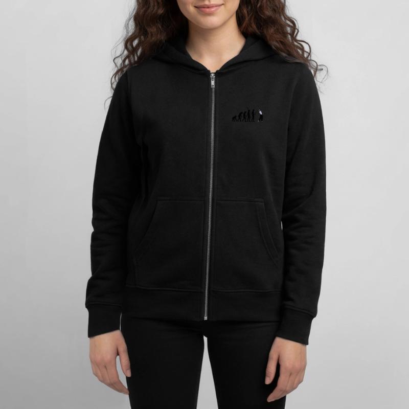 evolution_golf_b_2c Teenager Organic Kapuzenjacke Mini Cultivator von Stanley/Stella