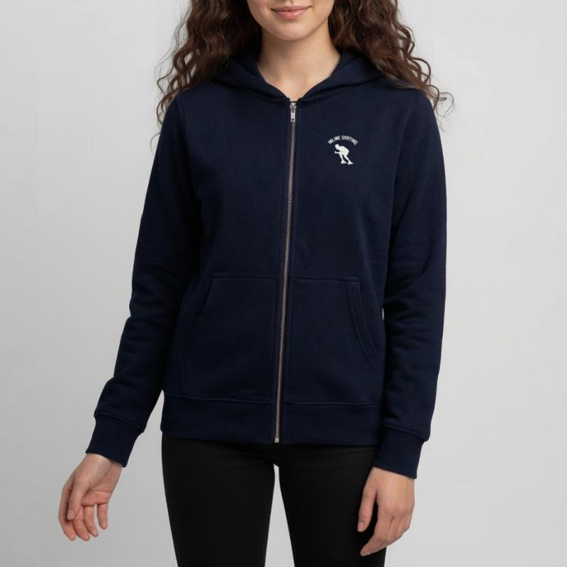 Inline Skating Teens Organic Zip-up Hoodie by Stanley/Stella