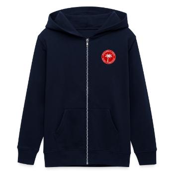 Mallorca Crew Urlaub - Teenager Organic Kapuzenjacke Mini Cultivator von Stanley/Stella - Schwarz - Vorne - AI Model Teenager Male light (155cm)