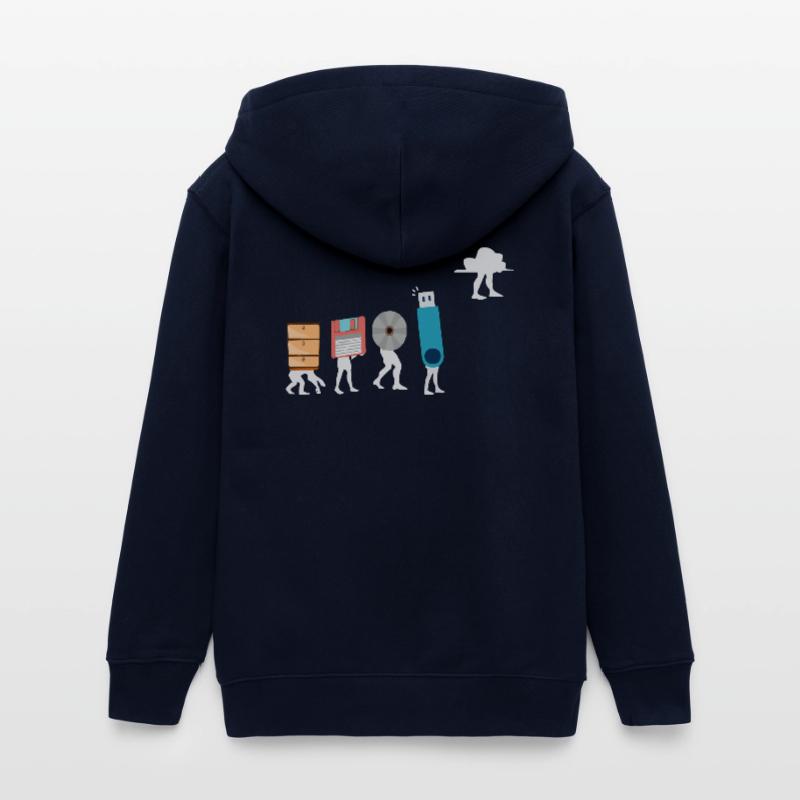 Cloud-Computing-Lustige Programmierer-Daten-KI-Software Teenager Organic Kapuzenjacke Mini Cultivator von Stanley/Stella