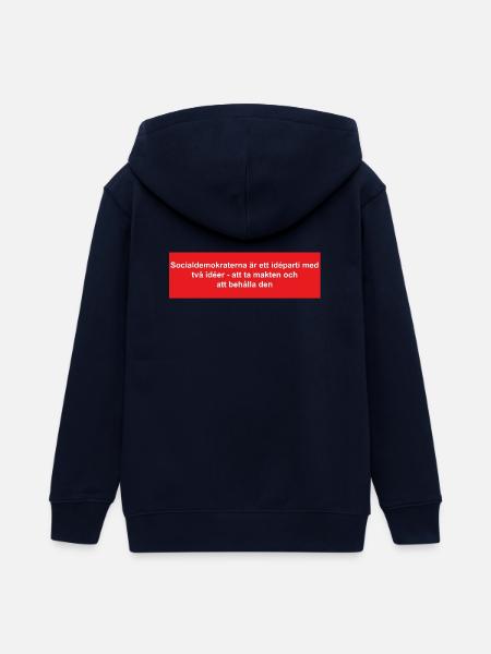 Anti Sosse - Teenager Organic Kapuzenjacke Mini Cultivator von Stanley/Stella - Navy