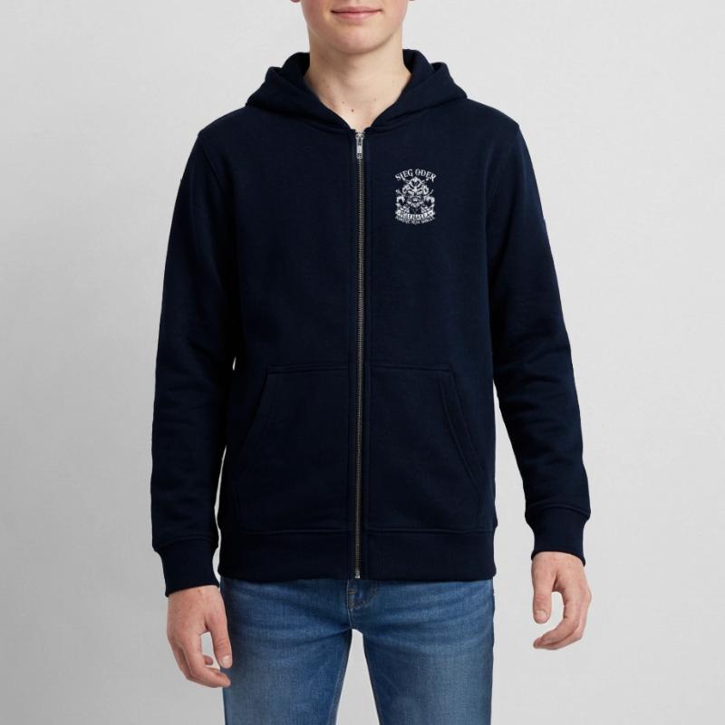 Sieg oder Walhalla Teenager Organic Kapuzenjacke Mini Cultivator von Stanley/Stella