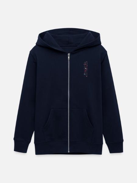 UTM 2024 Edition - Teenager Organic Kapuzenjacke Mini Cultivator von Stanley/Stella - Navy