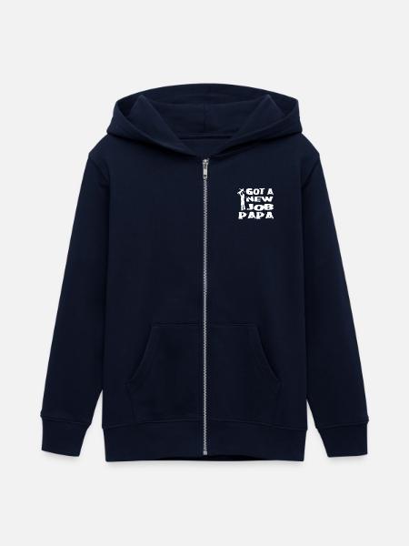 Elternzeit papa - Teenager Organic Kapuzenjacke Mini Cultivator von Stanley/Stella - Navy