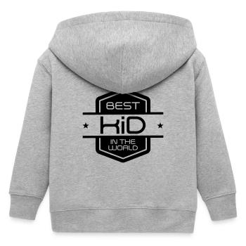 adolescent / enfant / ado / adolescente - Veste à capuche enfant bio Stanley/Stella - gris chiné - Dos