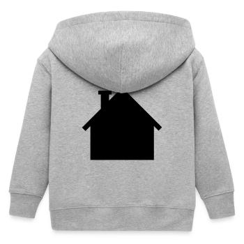 Maison - Veste à capuche enfant bio Stanley/Stella - gris chiné - Dos