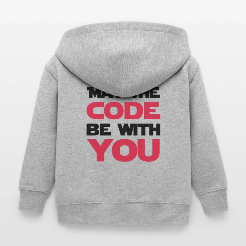 Computer / Developer / Geek / Code / Funny Kids Organic Zip-up Hoodie by Stanley/Stella