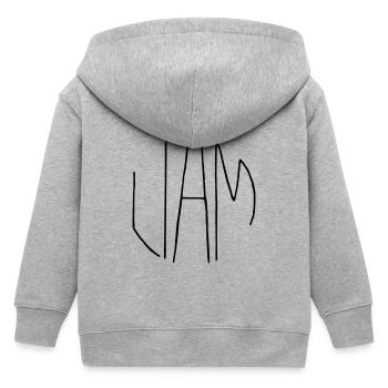 Liam - Veste à capuche enfant bio Stanley/Stella - gris chiné - Dos