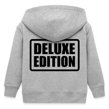 deluxe_edition - Kinder Organic Kapuzenjacke Mini Cultivator von Stanley/Stella - Grau meliert - Hinten