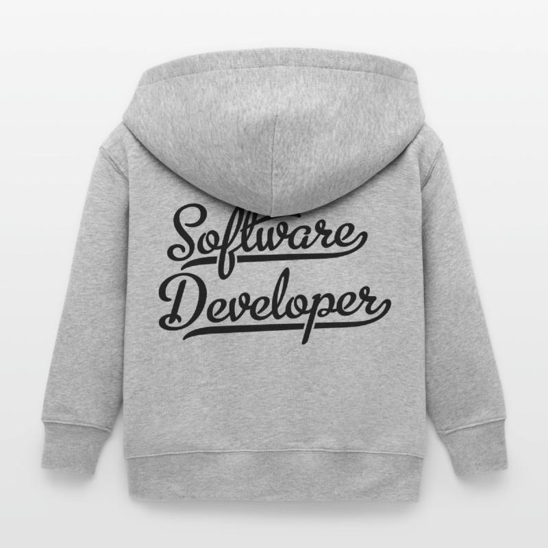 Software Developer Kinder Organic Kapuzenjacke Mini Cultivator von Stanley/Stella