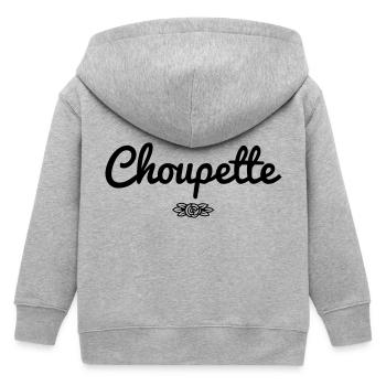 Choupette - Veste à capuche enfant bio Stanley/Stella - gris chiné - Dos