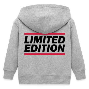 limited edition 02 - Kinder Organic Kapuzenjacke Mini Cultivator von Stanley/Stella - Grau meliert - Hinten