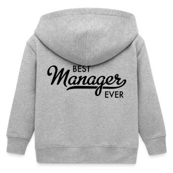 Gérant - Veste à capuche enfant bio Stanley/Stella - gris chiné - Dos