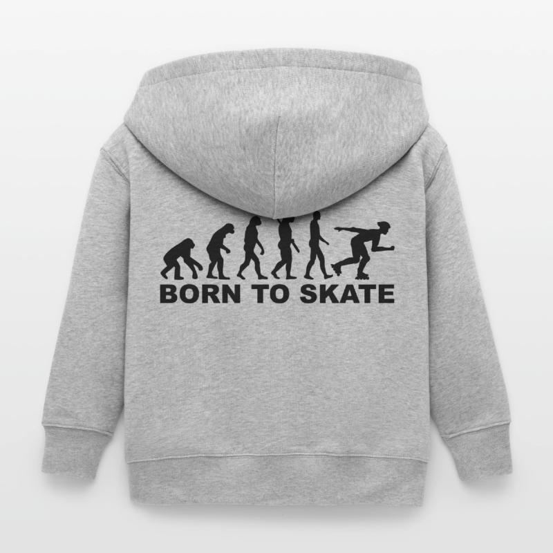 Évolution Inline Skating Veste à capuche enfant bio Stanley/Stella