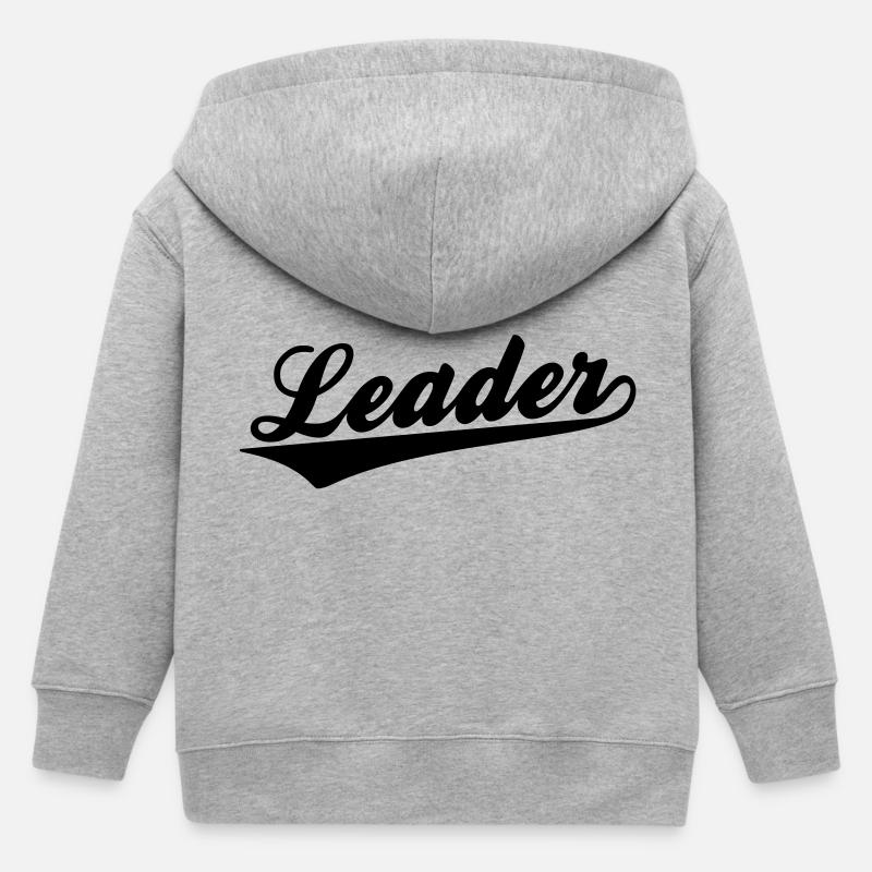 Leader - Veste à capuche enfant bio Stanley/Stella - gris chiné