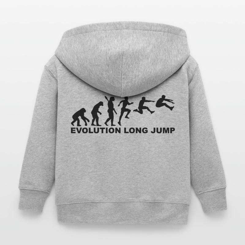 Evolution Long jump Veste à capuche enfant bio Stanley/Stella
