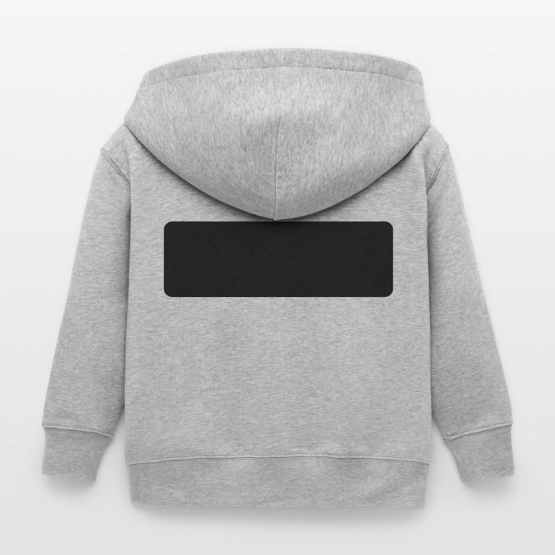 rectangle Kids Organic Zip-up Hoodie by Stanley/Stella