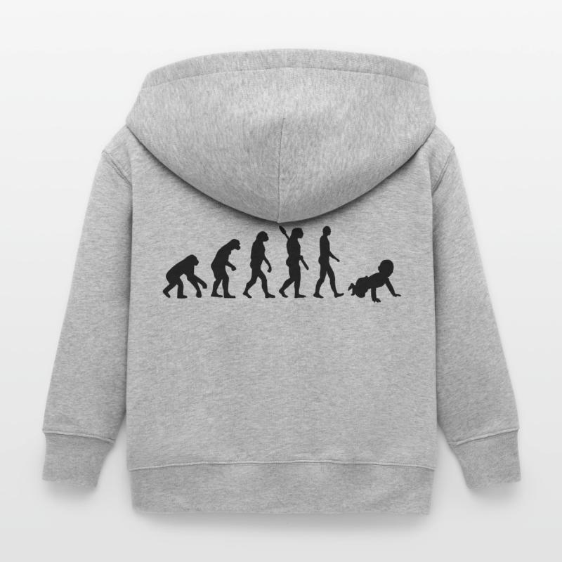 Évolution Bébé Veste à capuche enfant bio Stanley/Stella