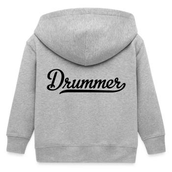Batteur - Veste à capuche enfant bio Stanley/Stella - gris chiné - Dos