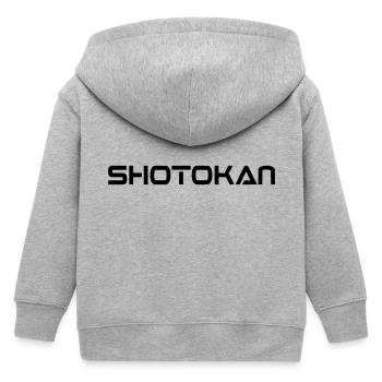 shotokantext vektor - Kinder Organic Kapuzenjacke Mini Cultivator von Stanley/Stella - Grau meliert - Hinten