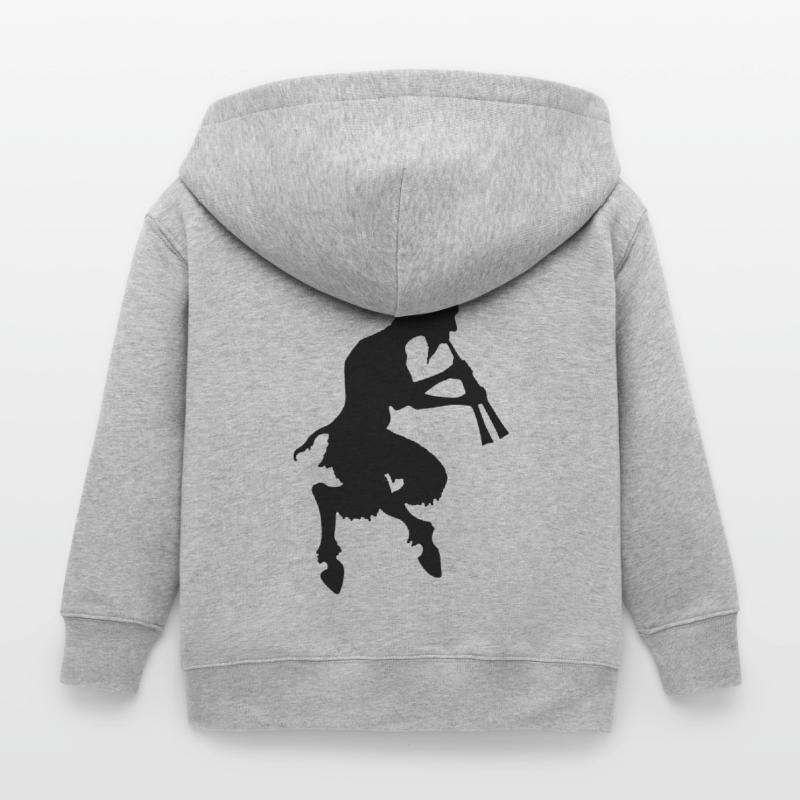 pan faune devil devil Veste à capuche enfant bio Stanley/Stella