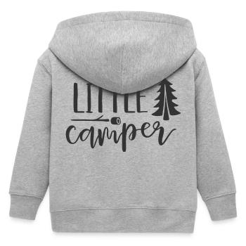 Little camper - Veste à capuche enfant bio Stanley/Stella - gris chiné - Dos