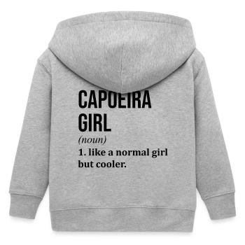 Capoeira - Veste à capuche enfant bio Stanley/Stella - gris chiné - Dos