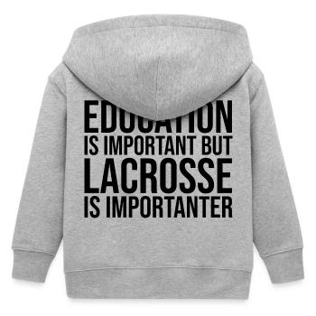Lacrosse - Veste à capuche enfant bio Stanley/Stella - gris chiné - Dos