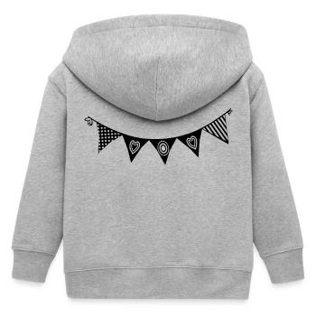 Pennant Chain Swedish Swedish House Pennant - Veste à capuche enfant bio Stanley/Stella - gris chiné - Dos