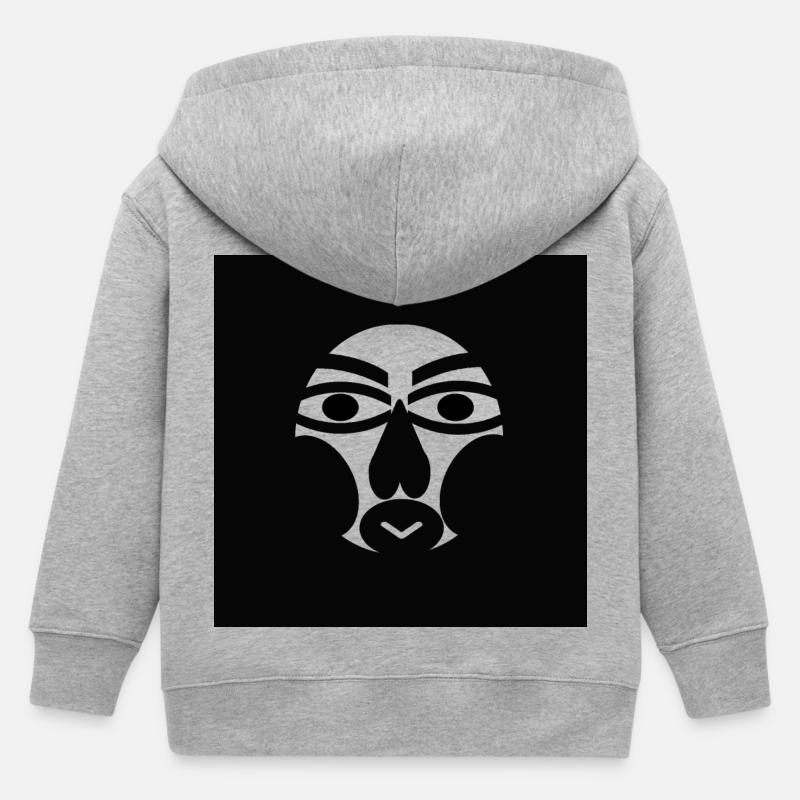 Épouse du roi - Veste à capuche enfant bio Stanley/Stella - gris chiné
