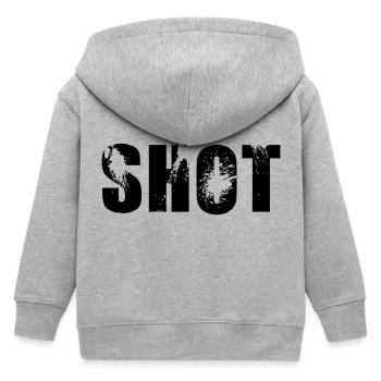 coup - Veste à capuche enfant bio Stanley/Stella - gris chiné - Dos