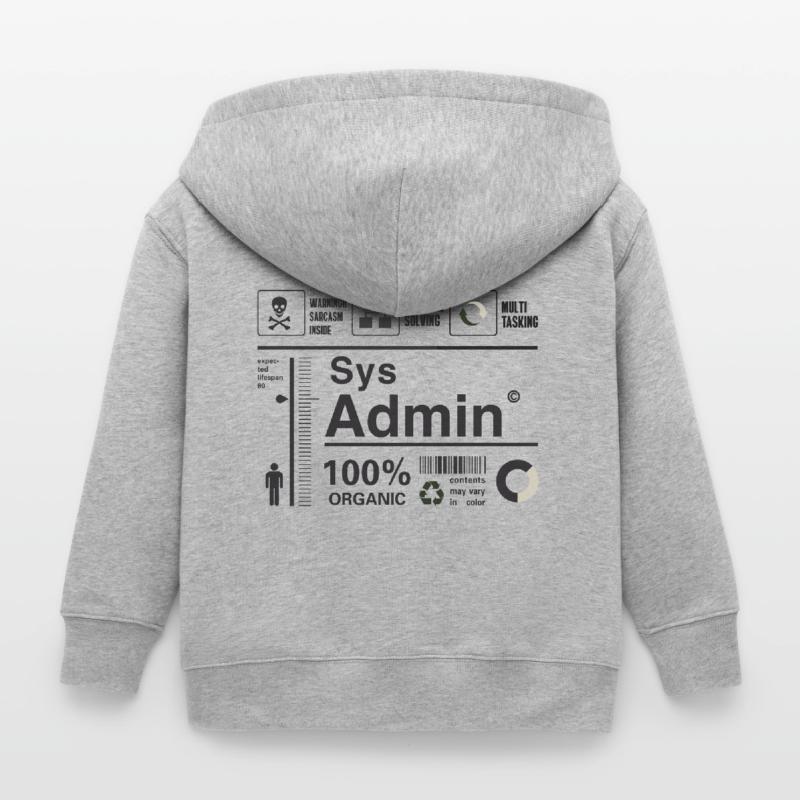 Sys Admin Problem Computer Nerd pc Platine cpu ner Kinder Organic Kapuzenjacke Mini Cultivator von Stanley/Stella