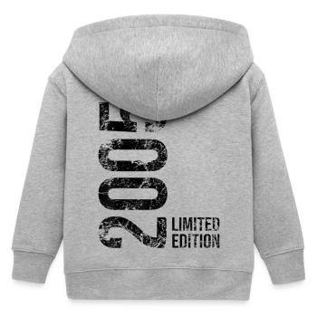 Design Graphique Limité Édition Audacieuse - Veste à capuche enfant bio Stanley/Stella - gris chiné - Dos