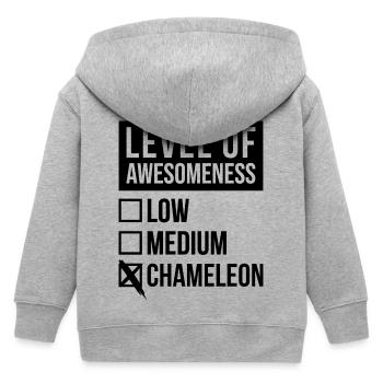 caméléon - Veste à capuche enfant bio Stanley/Stella - gris chiné - Dos