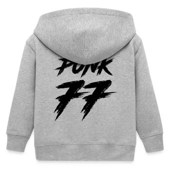 Punk  - Kinder Organic Kapuzenjacke Mini Cultivator von Stanley/Stella - Grau meliert - Hinten