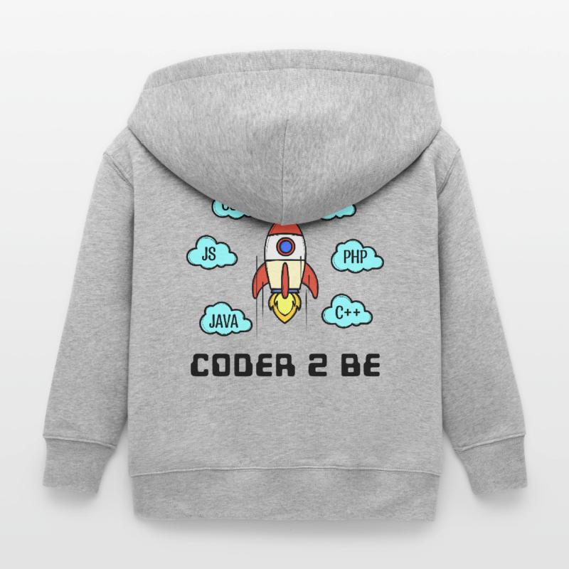 Open Source Developer Css C++ Php Java Coden Kinder Organic Kapuzenjacke Mini Cultivator von Stanley/Stella