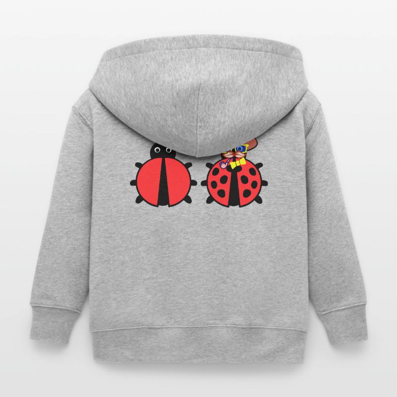 Bugs Debug Developer Bugfixing Programmer Kids Organic Zip-up Hoodie by Stanley/Stella