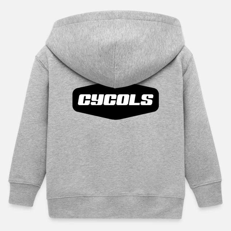 C Y C O L S - Veste à capuche enfant bio Stanley/Stella - gris chiné