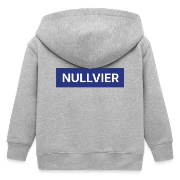 Logo de la boîte Nullvier - Veste à capuche enfant bio Stanley/Stella - gris chiné - Dos