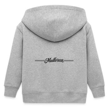 Ligne Mallorca - Veste à capuche enfant bio Stanley/Stella - gris chiné - Dos