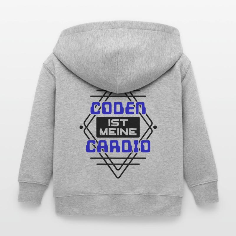 Software Developer Developer Cool Saying Coden Kids Organic Zip-up Hoodie by Stanley/Stella